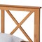 Baxton Studio Galvin Modern and Contemporary Brown Finished Wood Twin Size Platform Bed 179-11245-Zoro - alternate 7